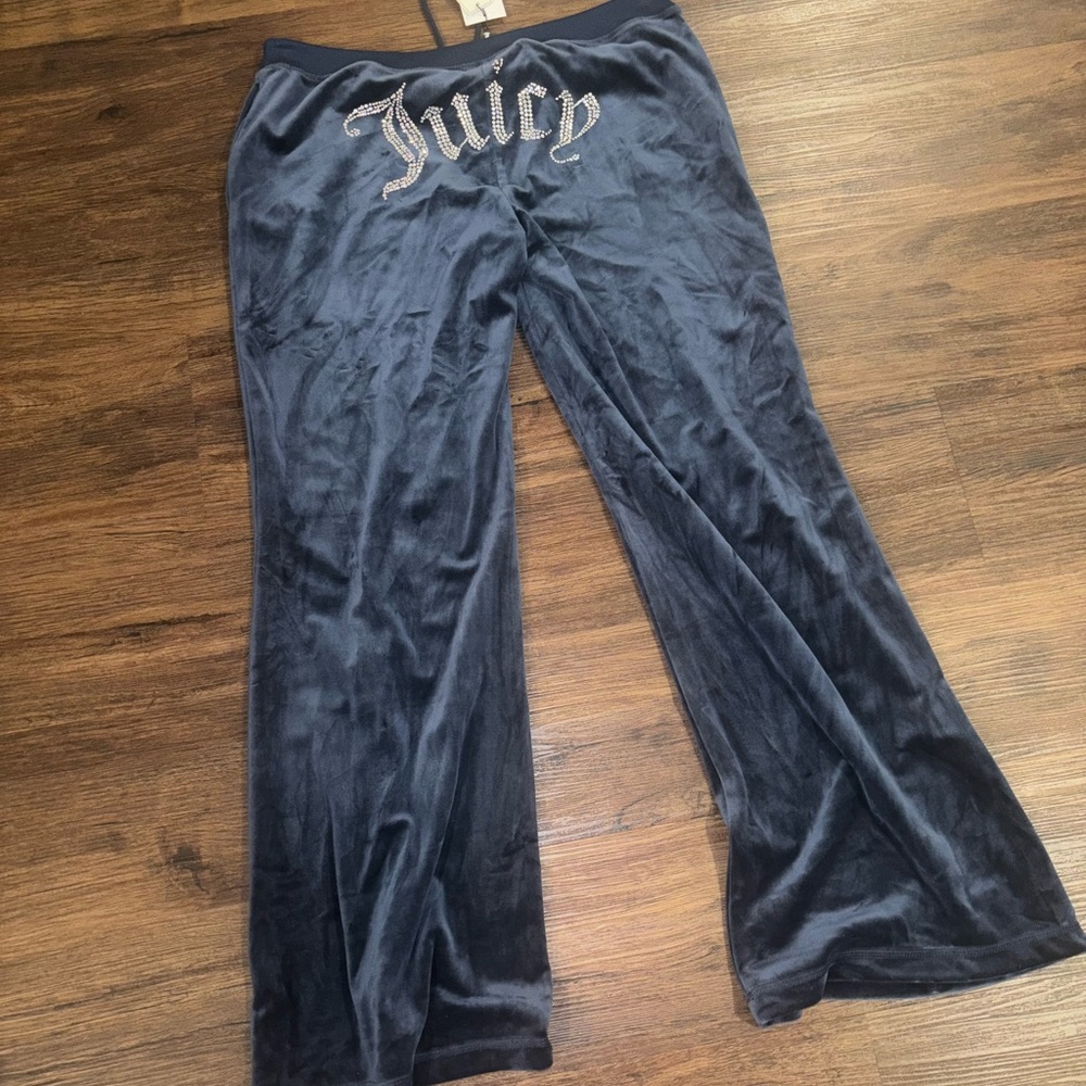 JUICY VELOUR TRACK PANTS